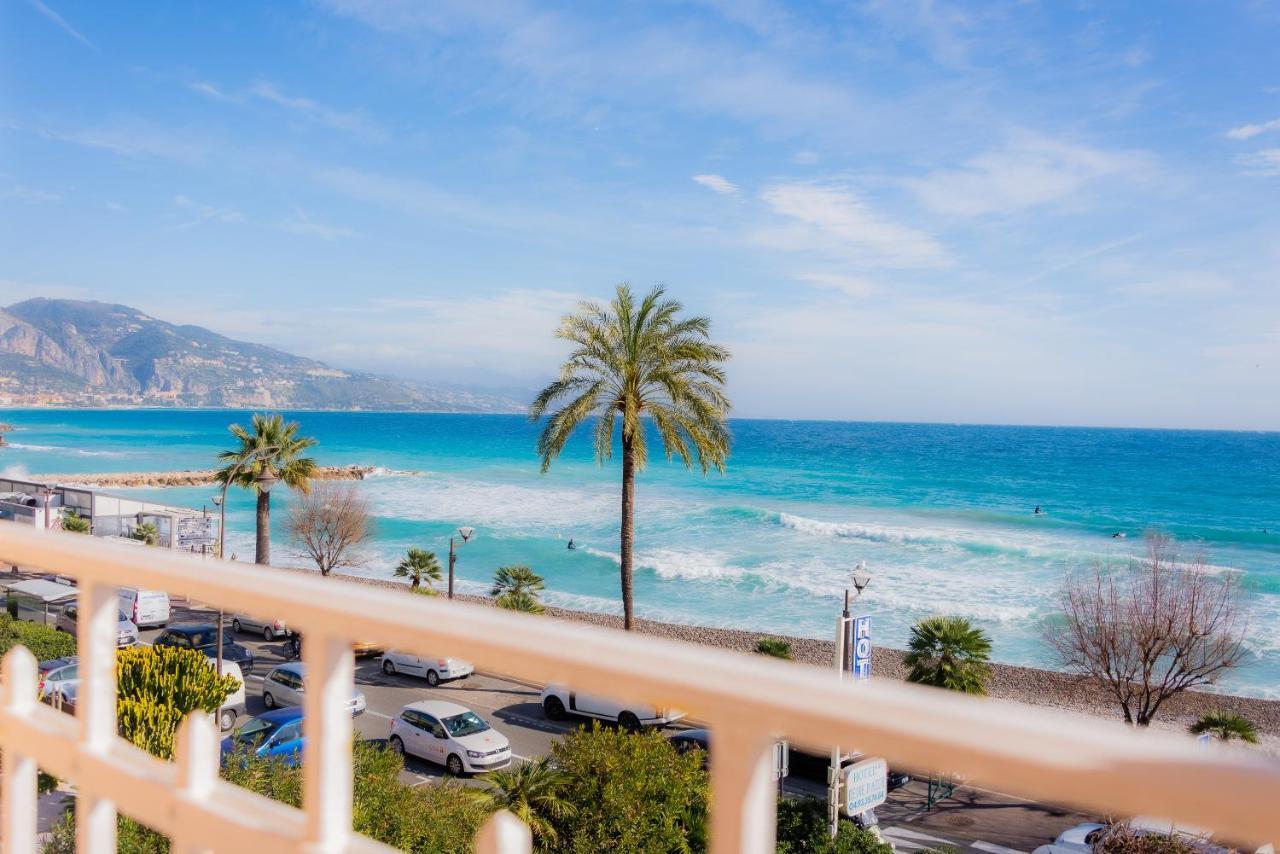 Hotel et Appartements Reine D'Azur Roquebrune-Cap-Martin Exterior foto